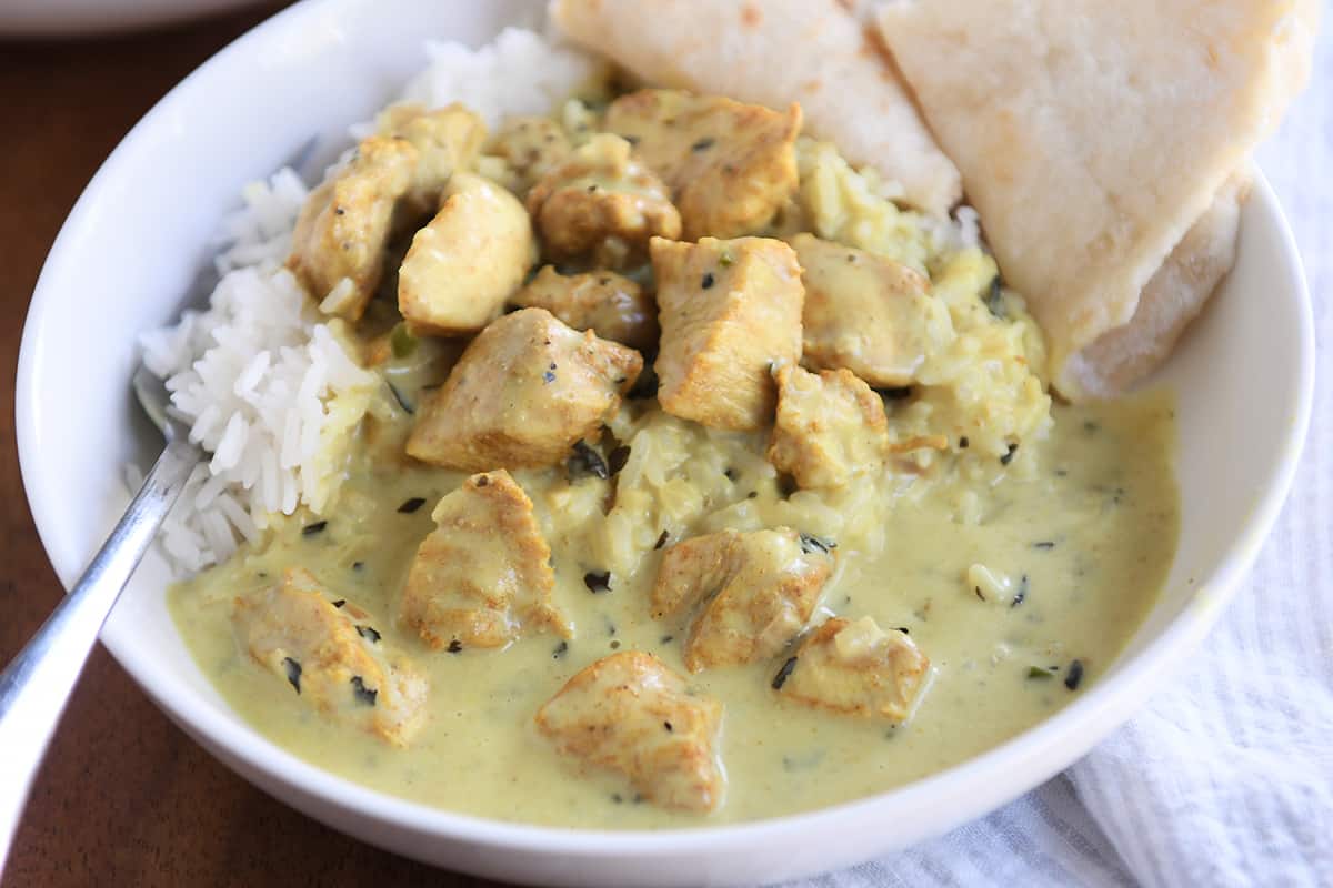 Basil Chicken in Coconut Curry Sauce Mel's Kitchen Cafe