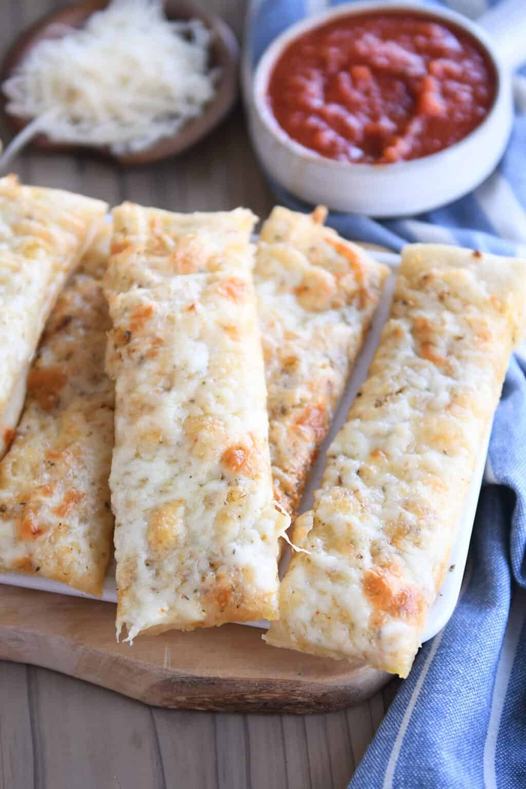 Easy Cheesy Breadsticks Mel's Kitchen Cafe