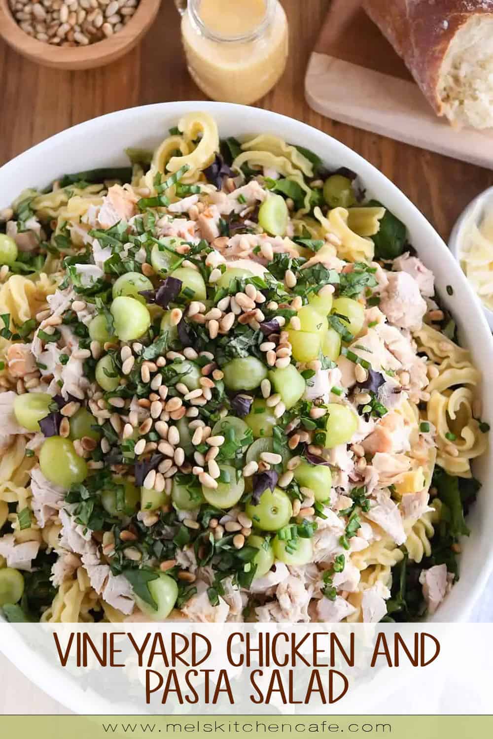 Vineyard Chicken and Pasta Salad Mel's Kitchen Cafe