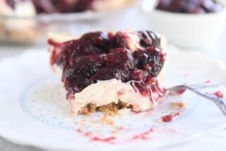 Cherry Cheesecake Pie