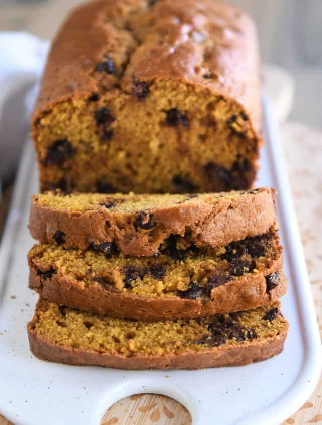 The Best Pumpkin Chocolate Chip Bread