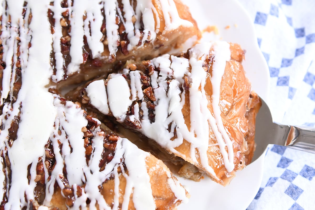 Upside Down Apple Pie - Mel's Kitchen Cafe