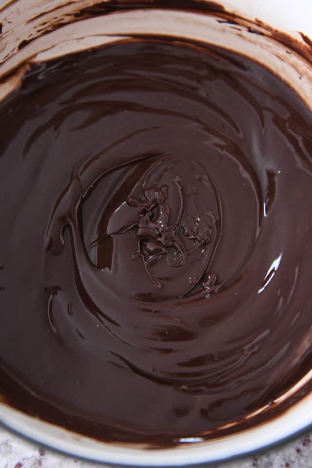 FONDUE Chocolate para fundir chocolate con leche marrón claro A 7 cm - Ø 11  cm