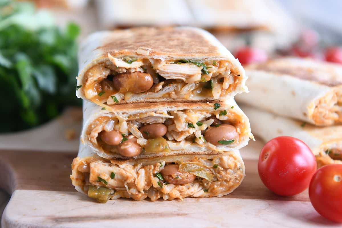 Crispy Rooster Enchilada Wraps – Mel’s Kitchen Cafe