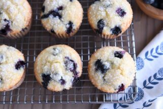 The Very Best Blueberry Muffins
