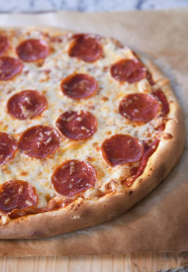Easy Homemade Pan Pizza - Coined Cuisine