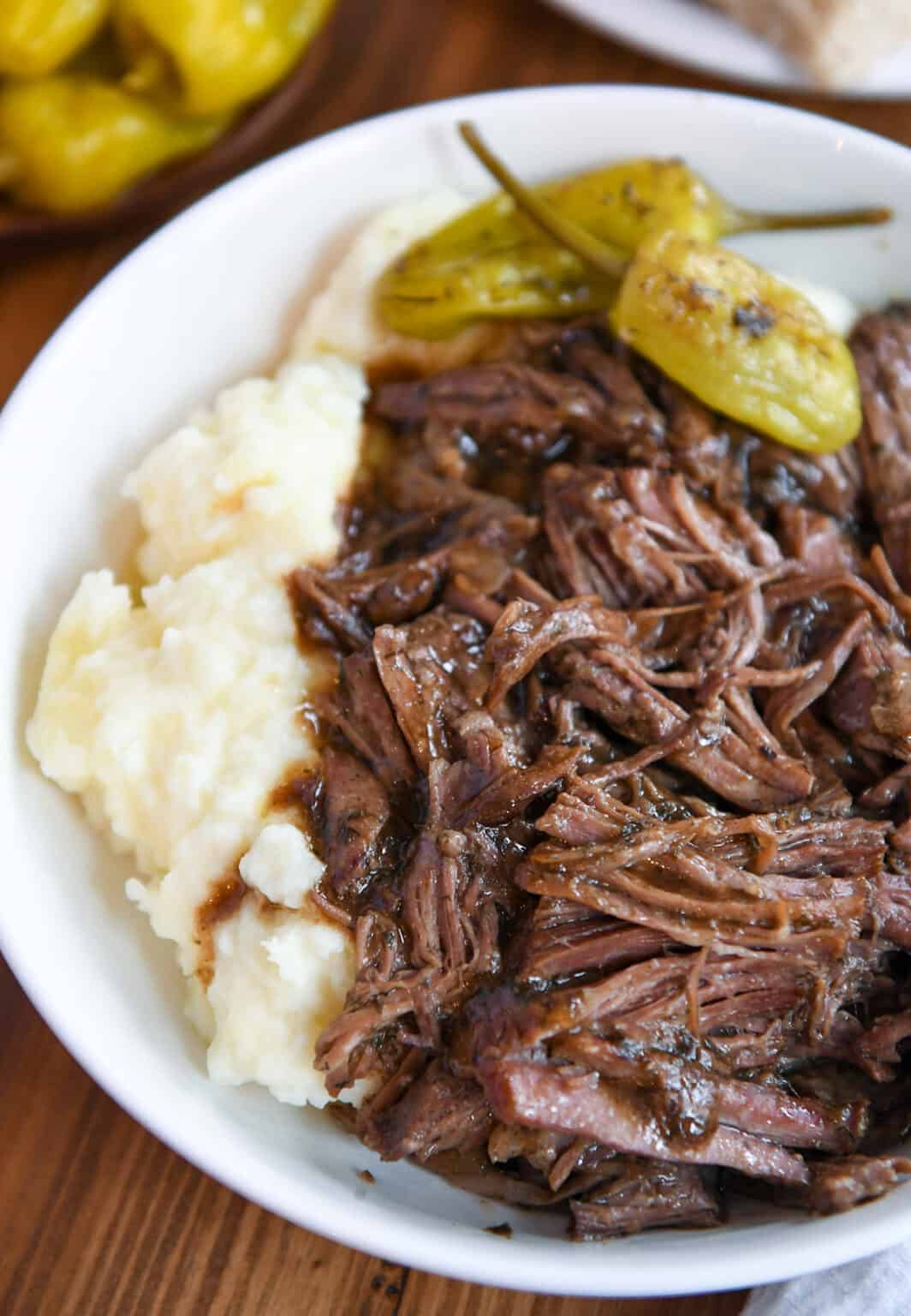 Mississippi Pot Roast {FromScratch/PacketFree} Mel's Kitchen Cafe