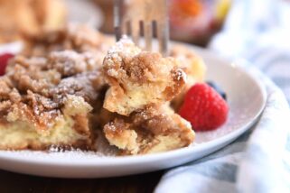 French Toast Bake with Cinnamon Streusel