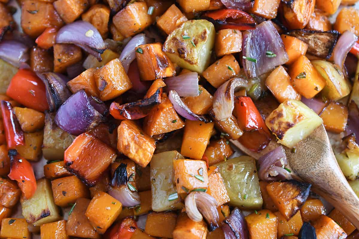 Roasted Balsamic Winter Vegetables-image