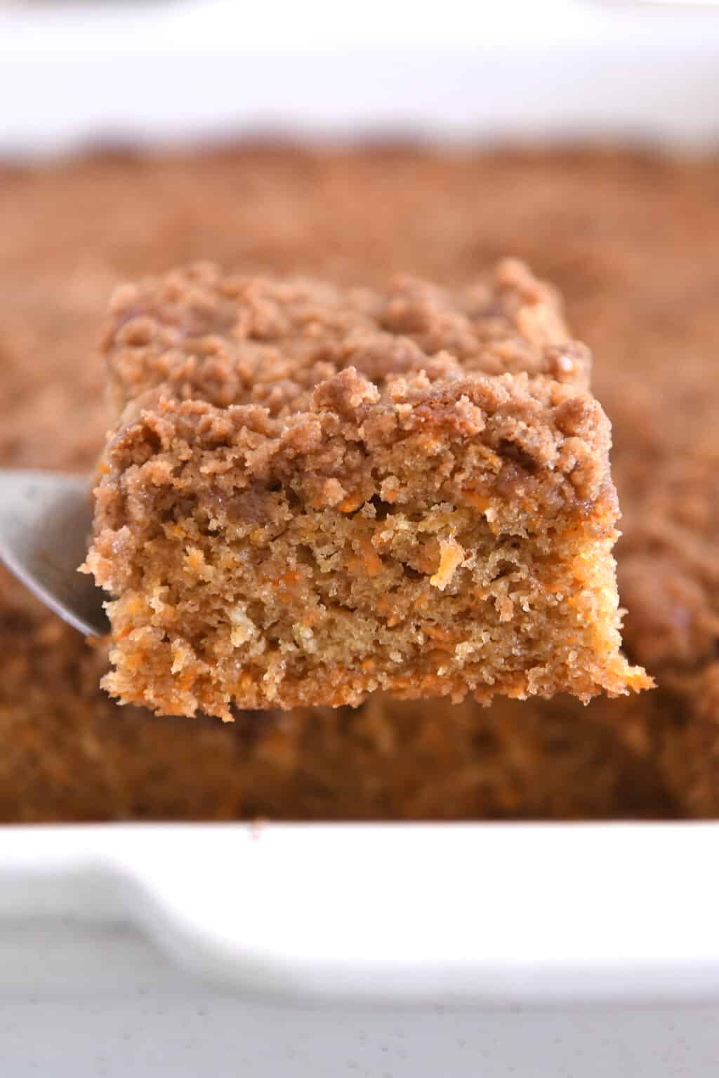 Carrot Cake Coffee Cake - Mel's Kitchen Cafe - Brewed Coffee Carrot Cake