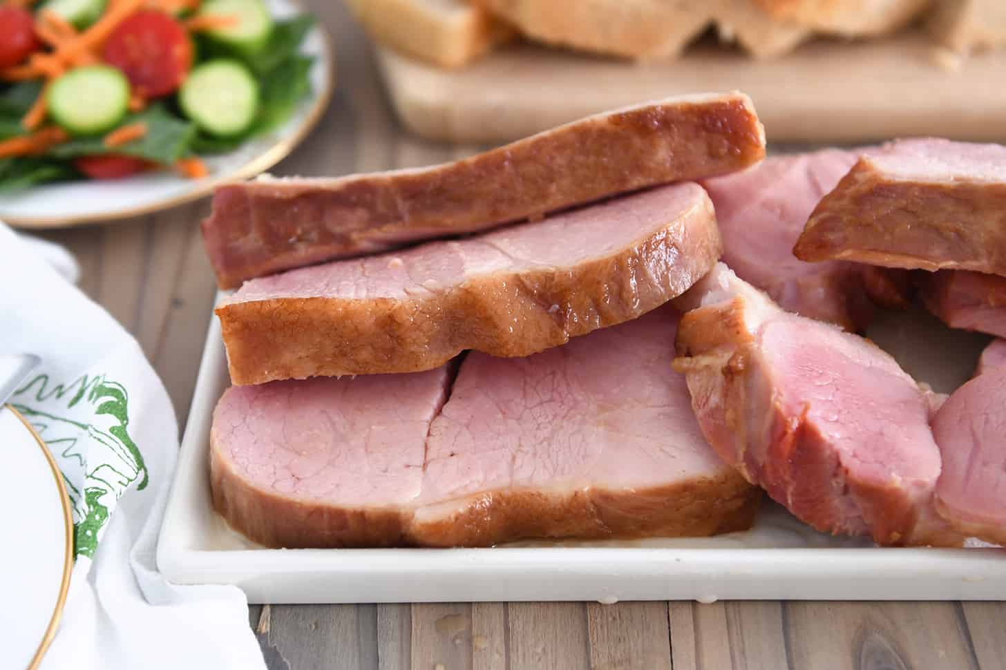 Super Easy Brown Sugar Baked Ham