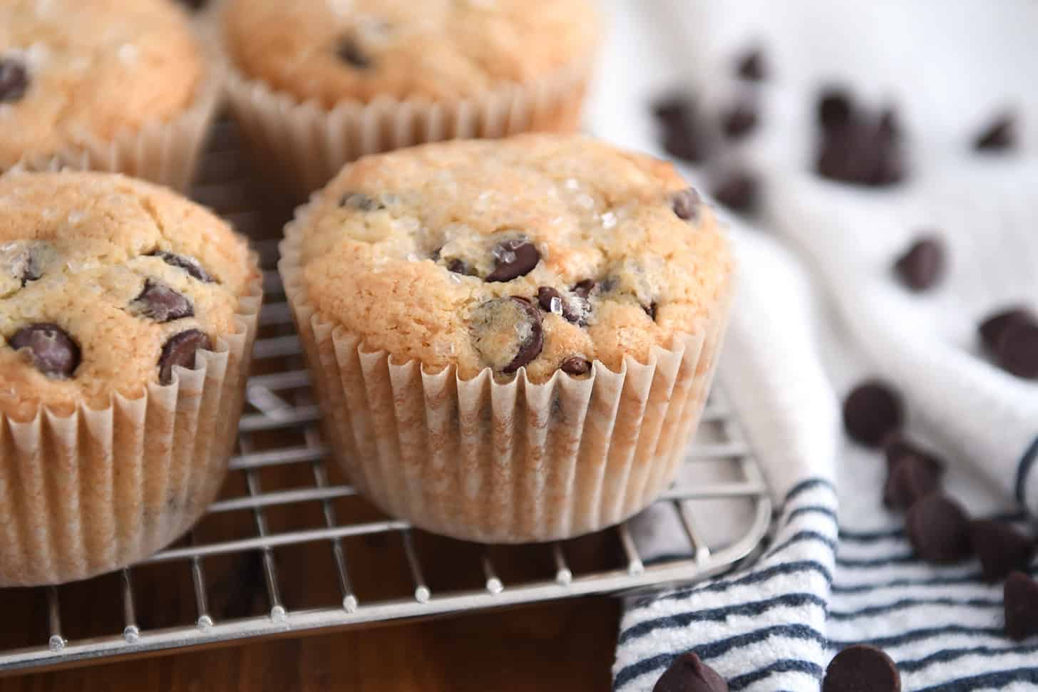 Brown Butter Chocolate Chip Muffins