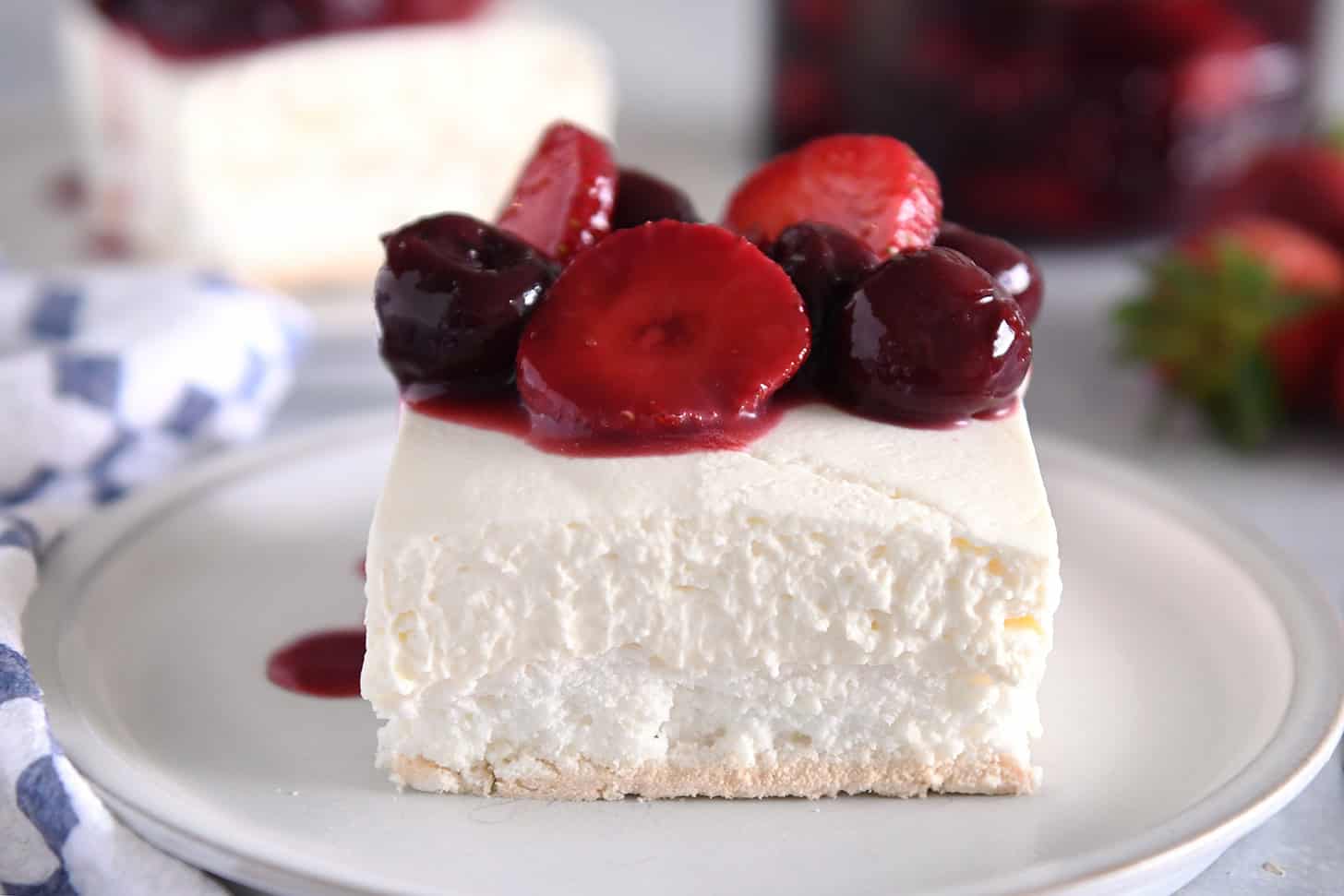 Berries on a Cloud Dessert