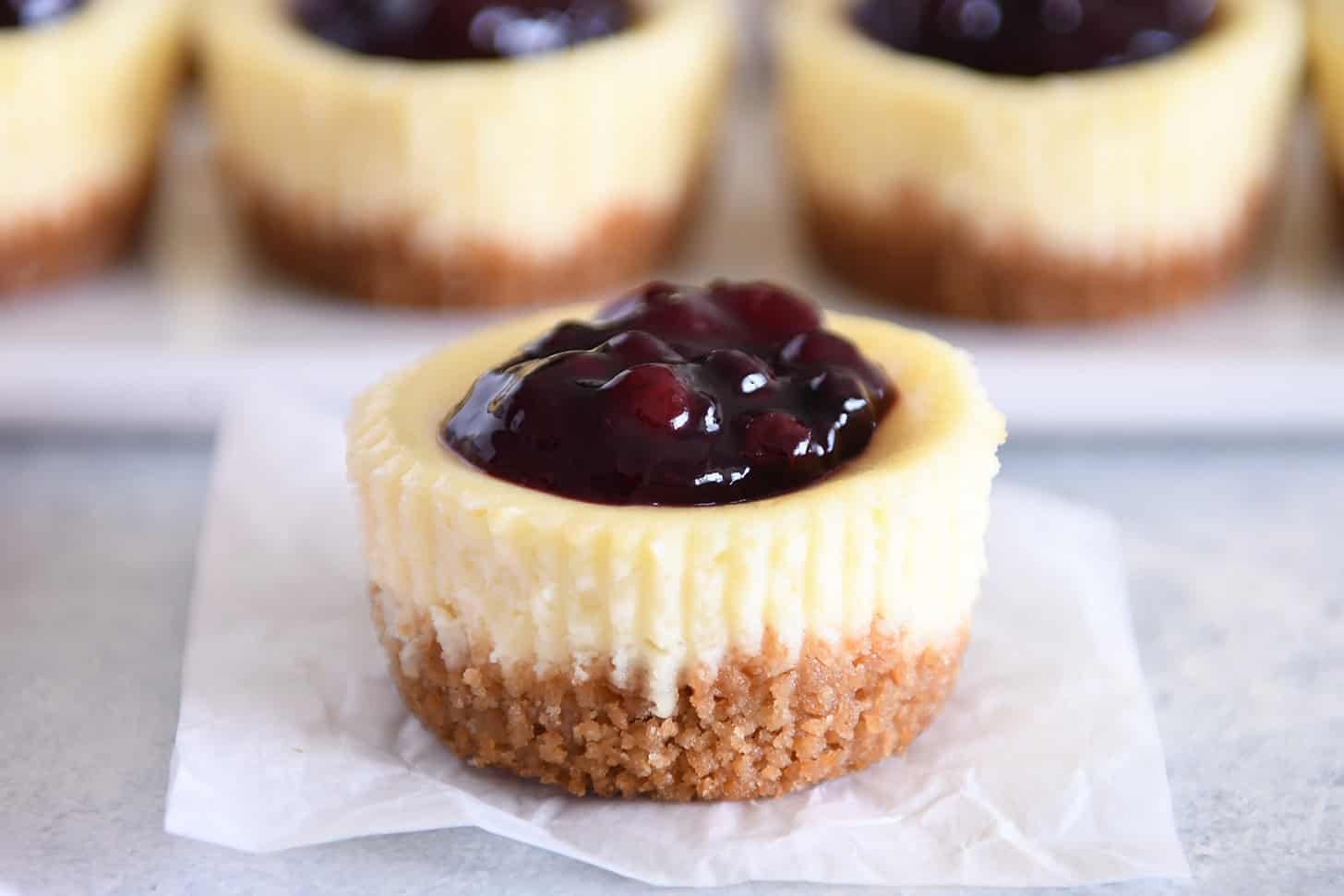 Perfect Mini Cheesecakes