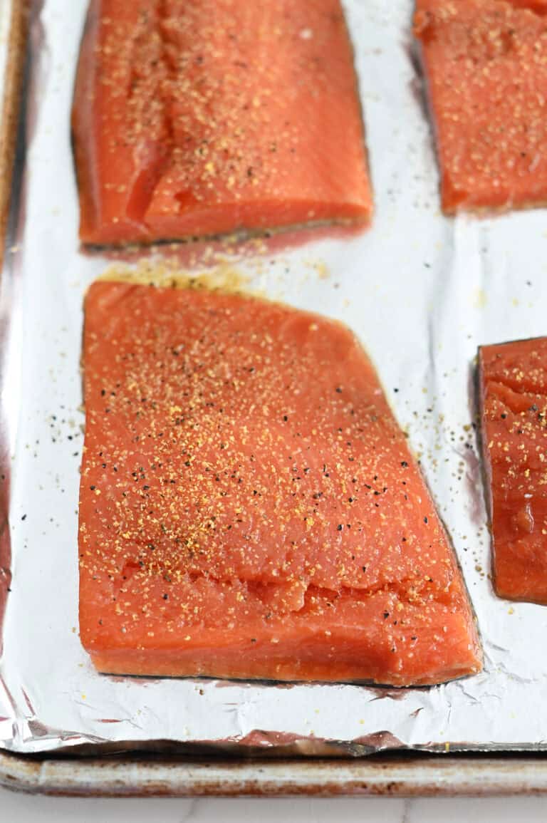 THE BEST BAKED SALMON visual data 3