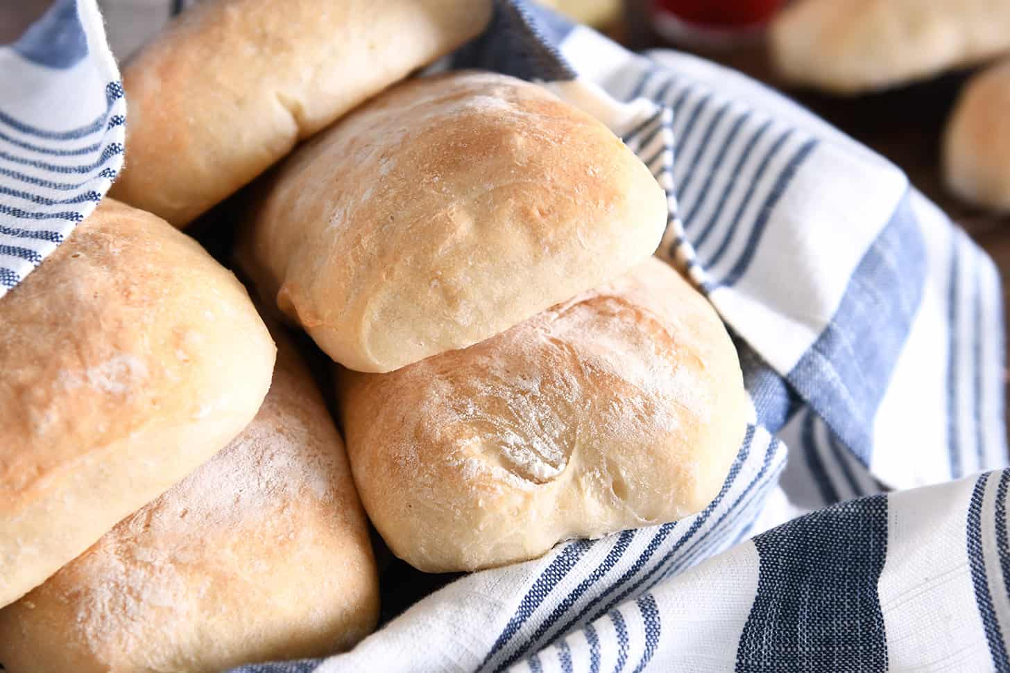 Easy Same Day Ciabatta Rolls