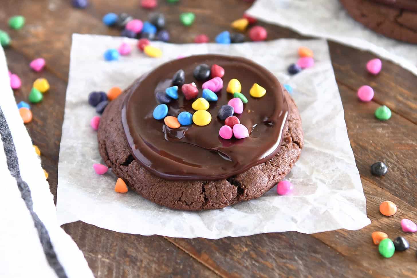Cosmic Brownie Cookies