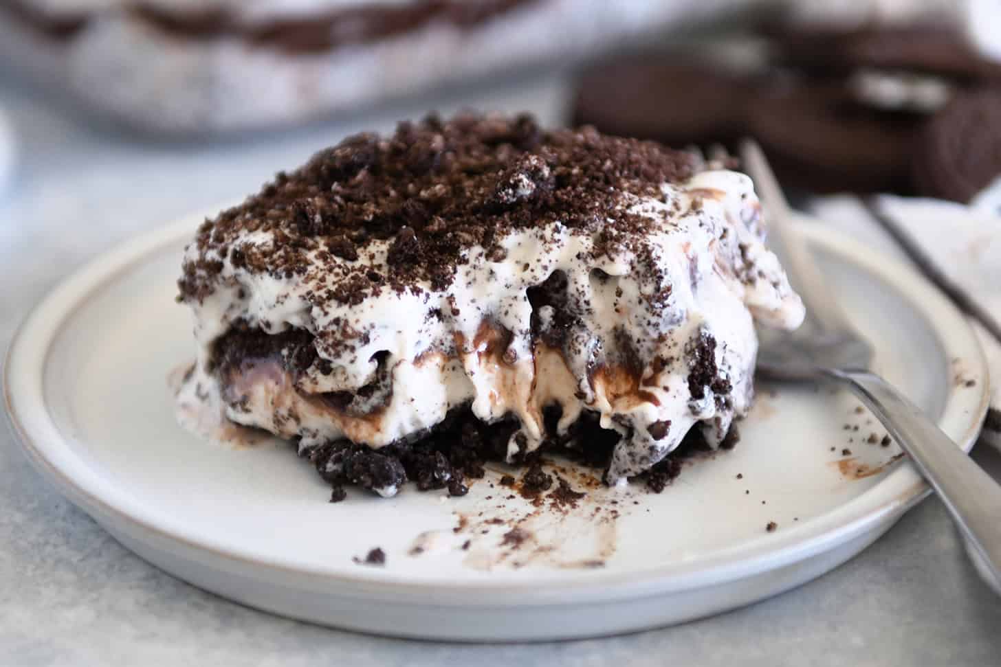 Easy Oreo Ice Cream Dessert