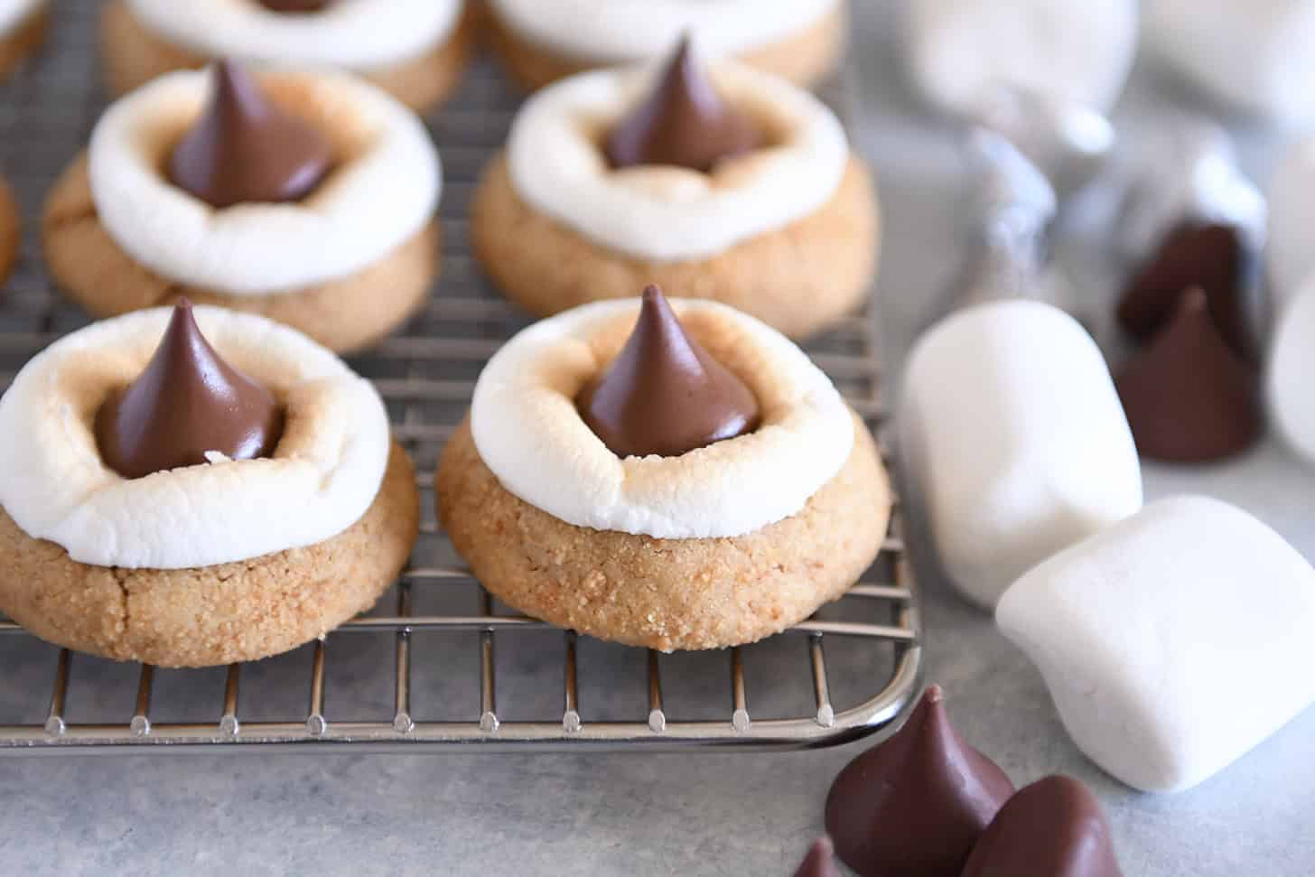 S’Mores Blossom Cookies