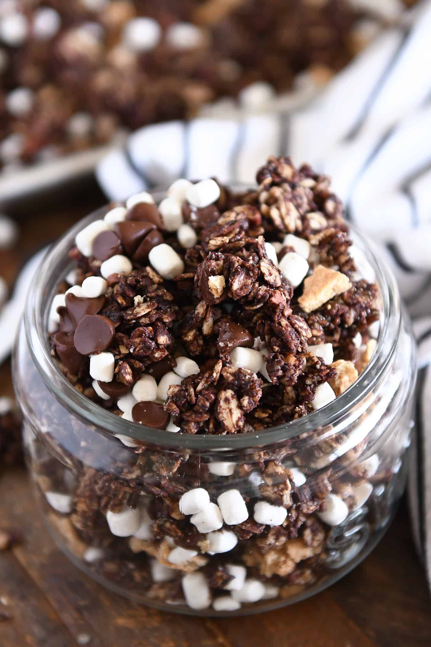 Chocolate S’Mores Granola