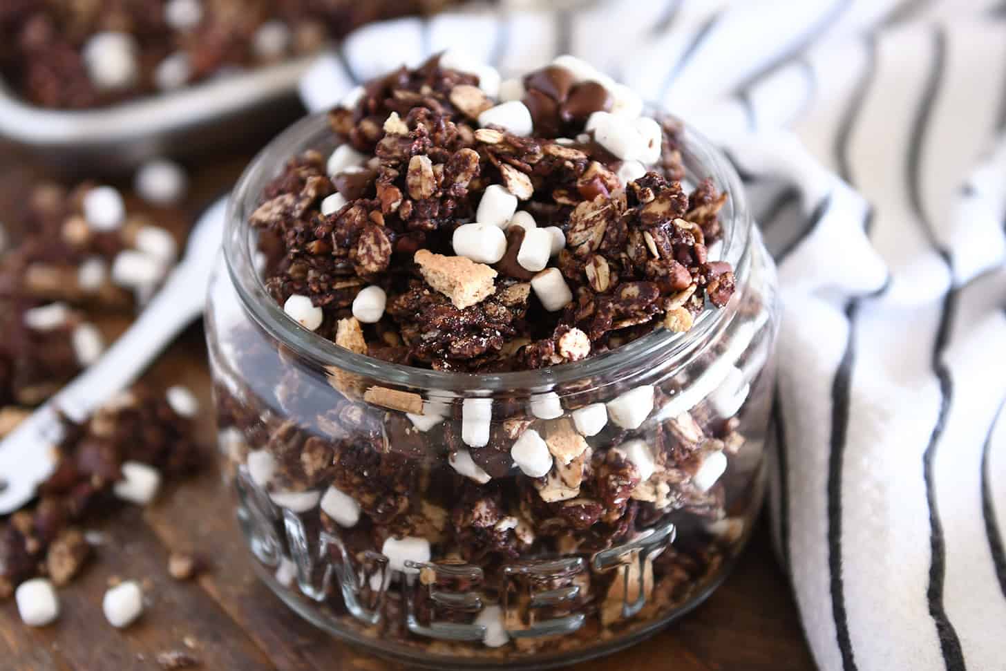 Chocolate S'Mores Granola