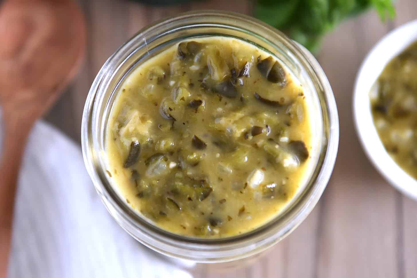 Homemade Green Enchilada Sauce