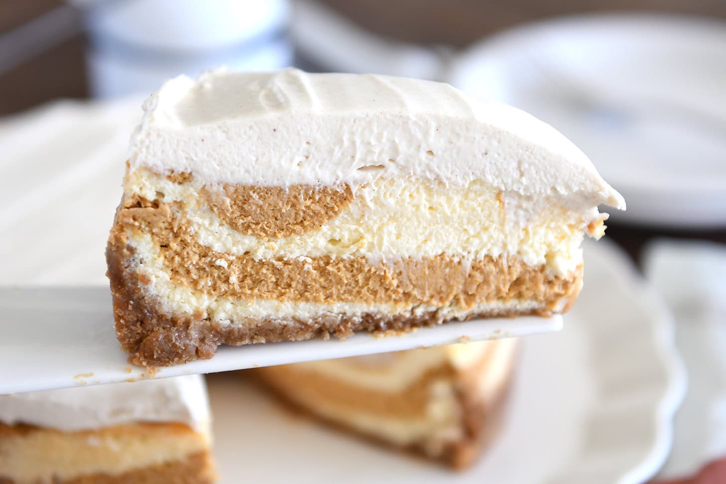 Pumpkin Swirl Cheesecake