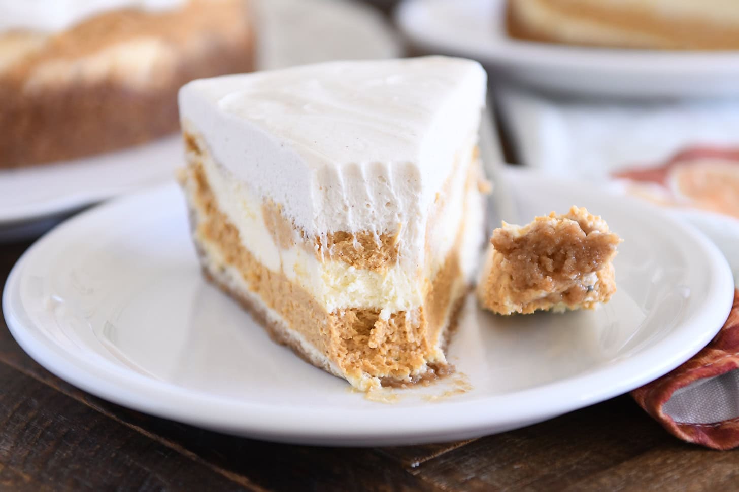 Pumpkin Swirl Cheesecake