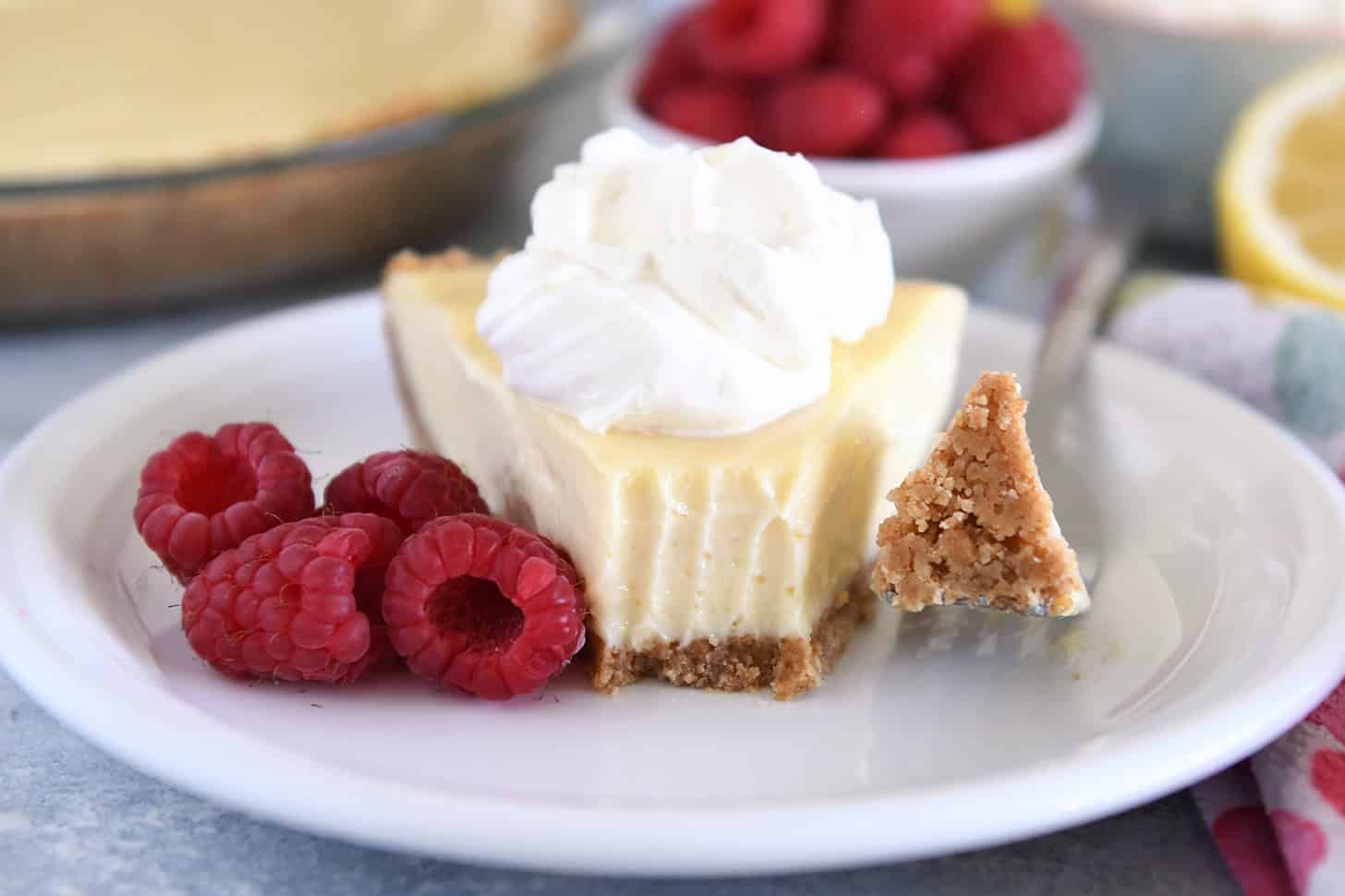 Magnolia Lemon Pie with Graham Cracker Crust