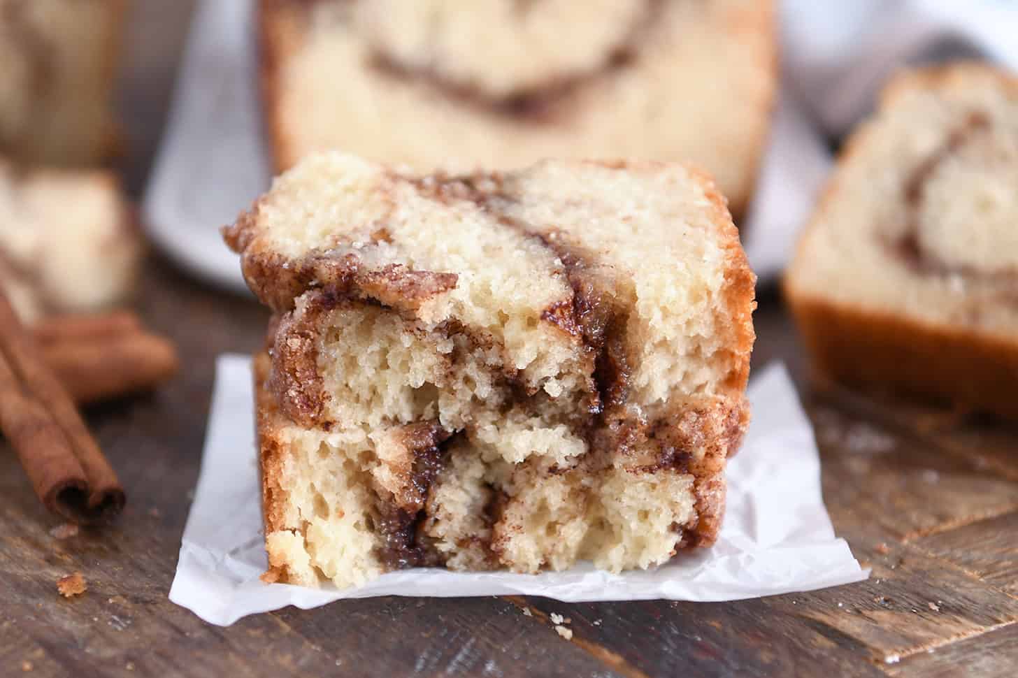Cinnamon Swirl Quick Bread