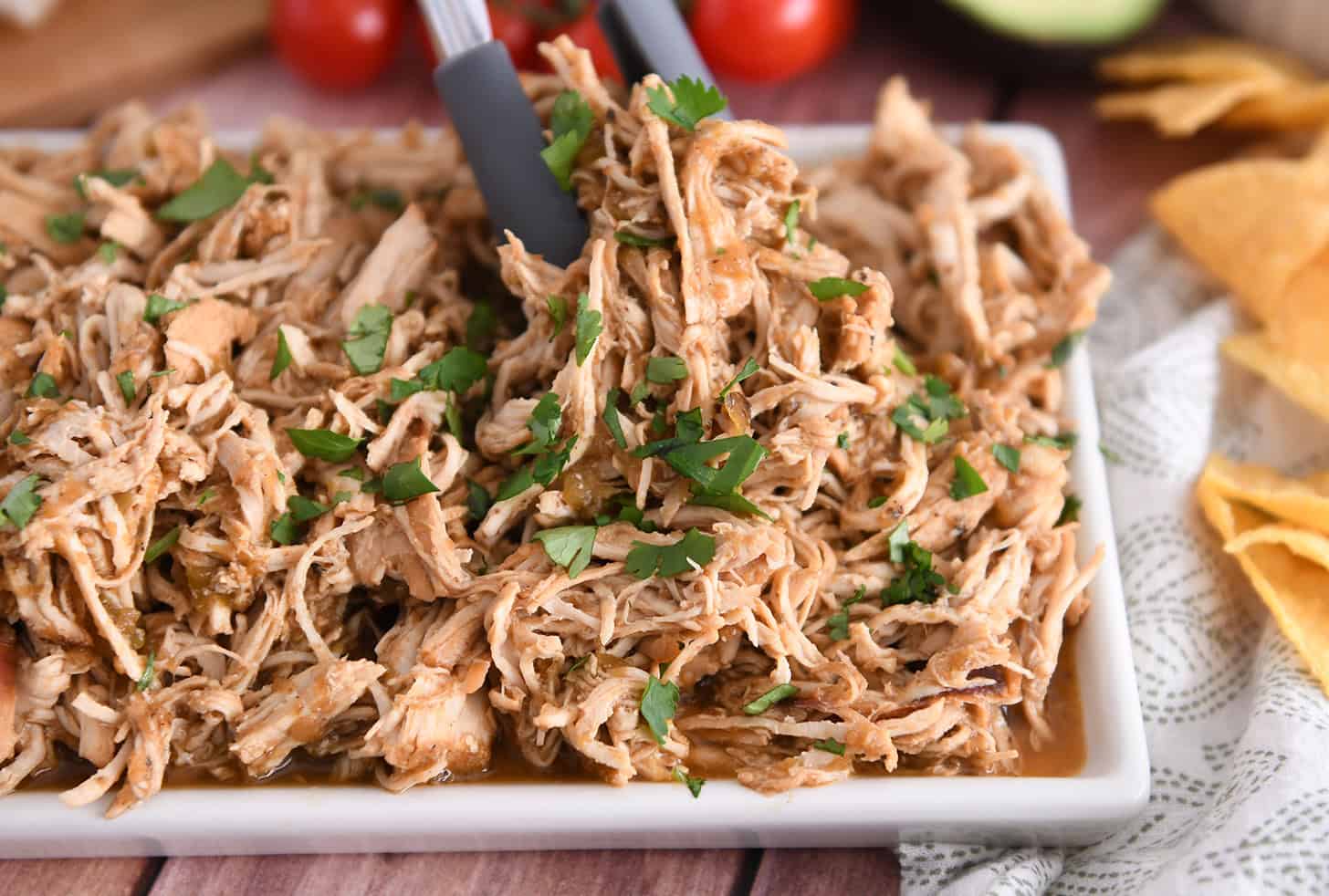 Instant Pot Salsa Verde Chicken