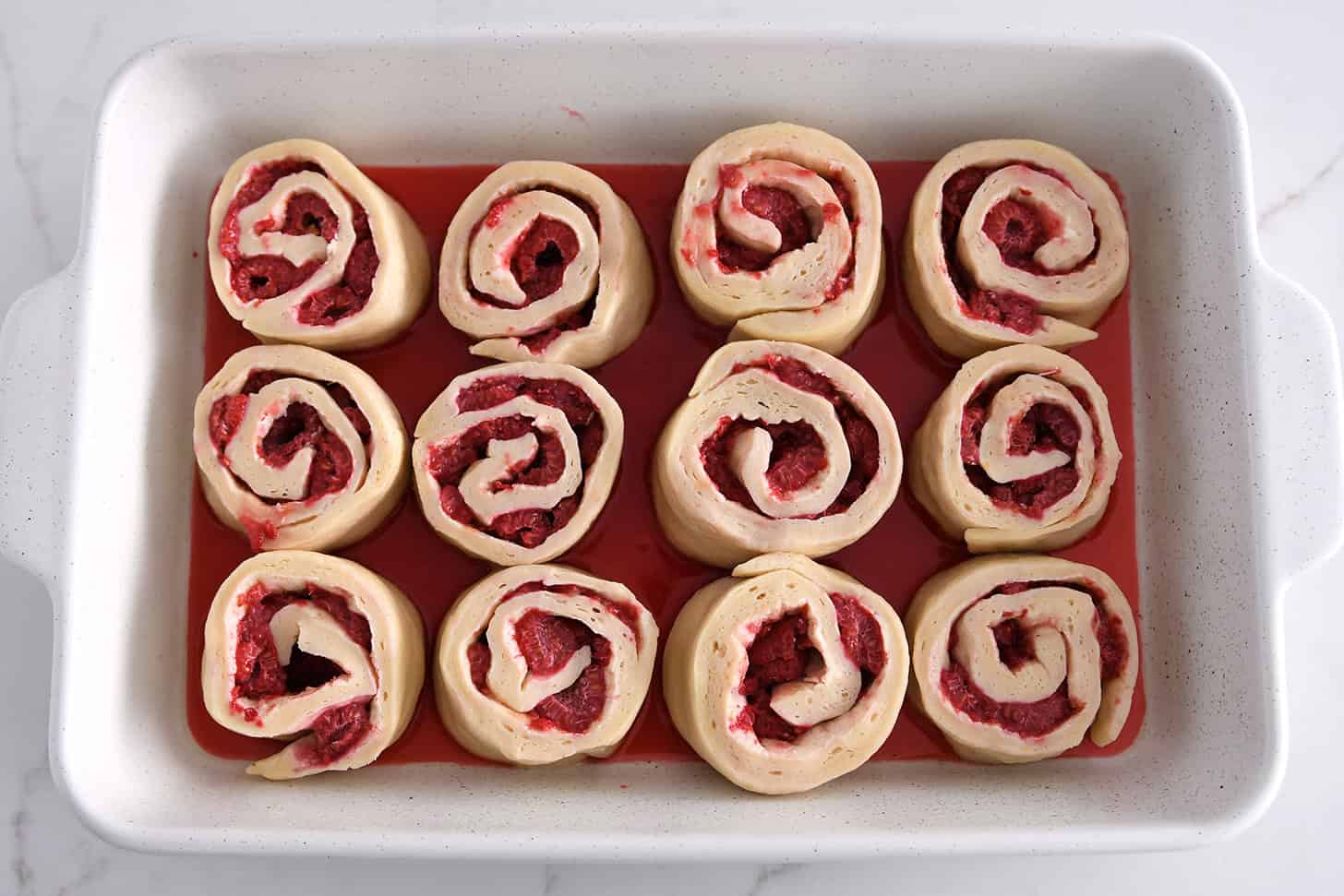 Raspberry Sweet Rolls - Mel's Kitchen Cafe