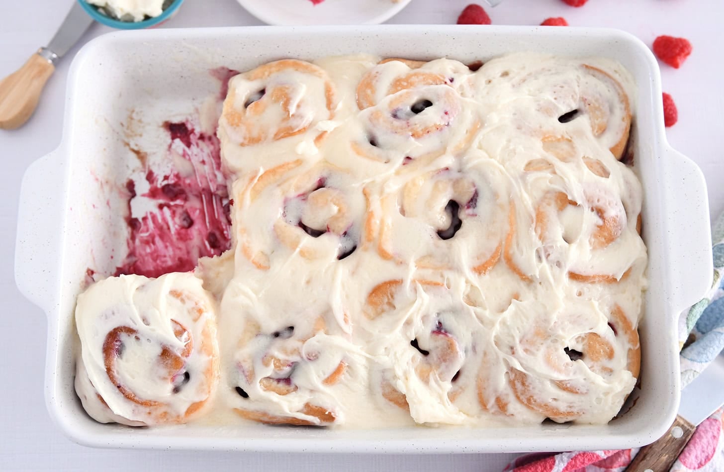 Raspberry Sweet Rolls