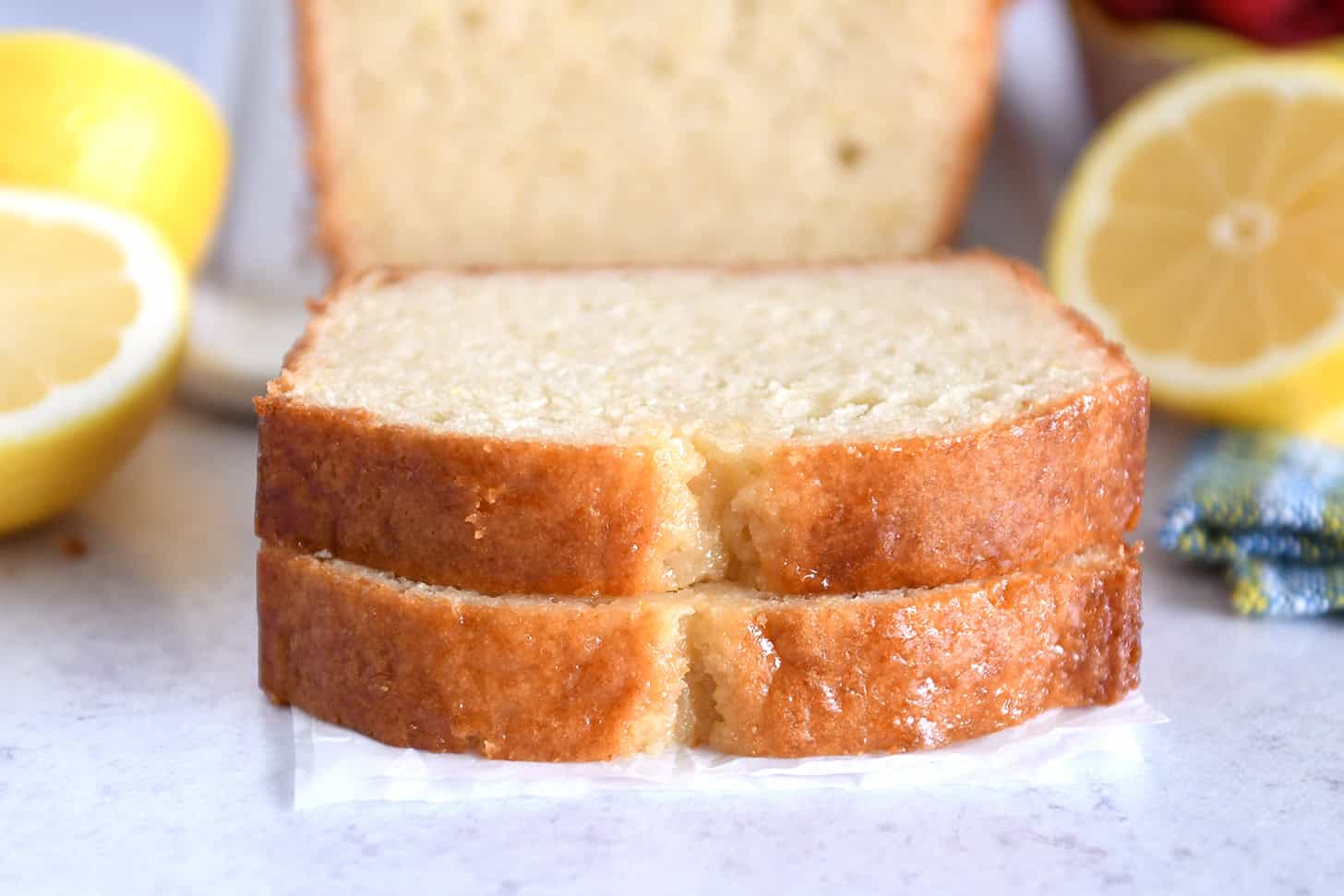 Glazed Lemon Yogurt Bread