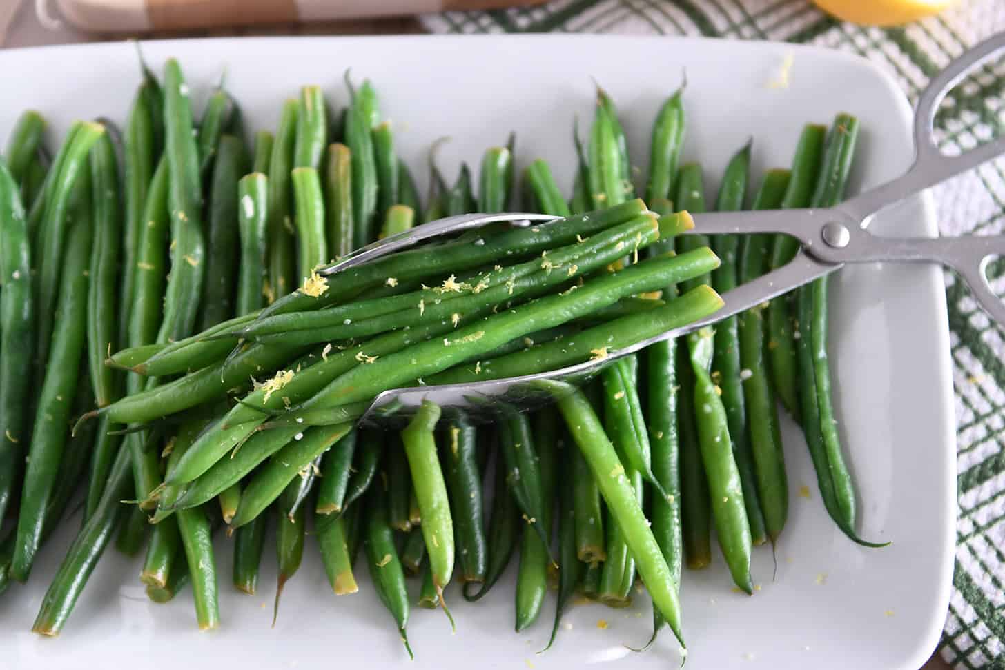 Lemon Garlic Skillet Green Beans Lemon Garlic Skillet Green Beans