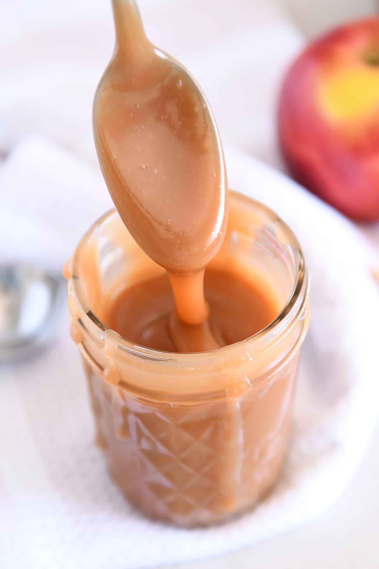 The Best Homemade Caramel Sauce {New and Improved} The Best Homemade Caramel Sauce {New and Improved}