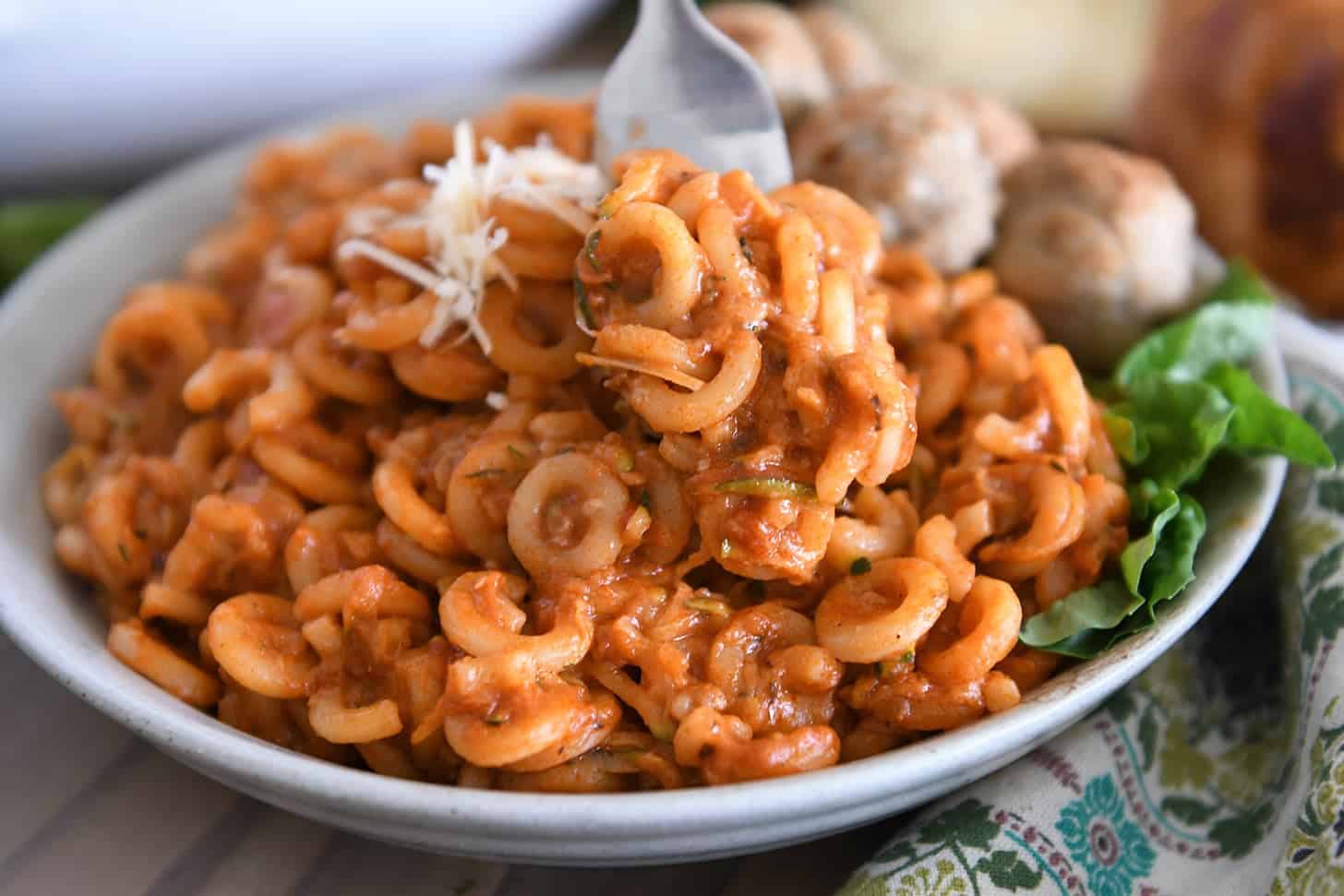 Easy One-Pot Saucy Zucchini Pasta Easy One-Pot Saucy Zucchini Pasta