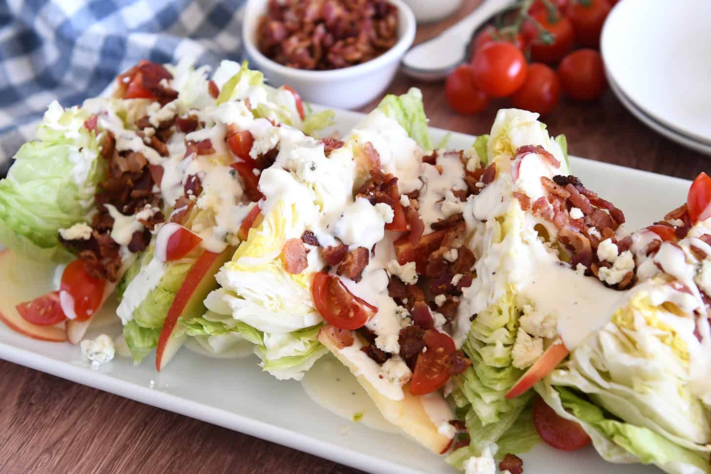 Crazy Good Loaded Wedge Salad
