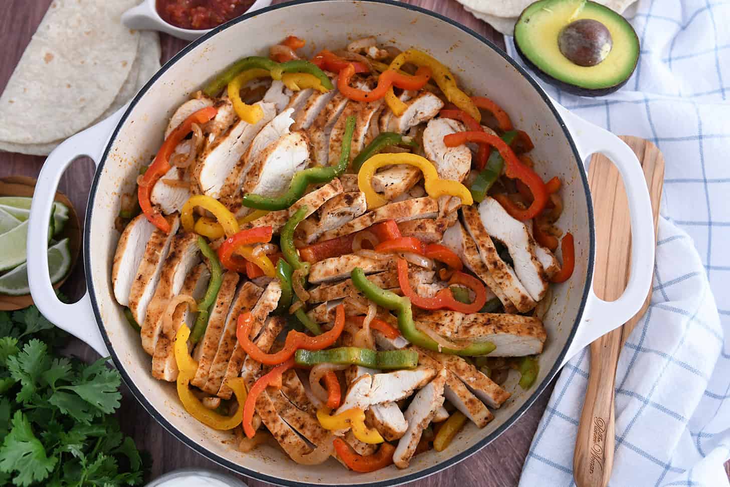 Meine Lieblings-Chicken-Fajitas (einfach und lecker)