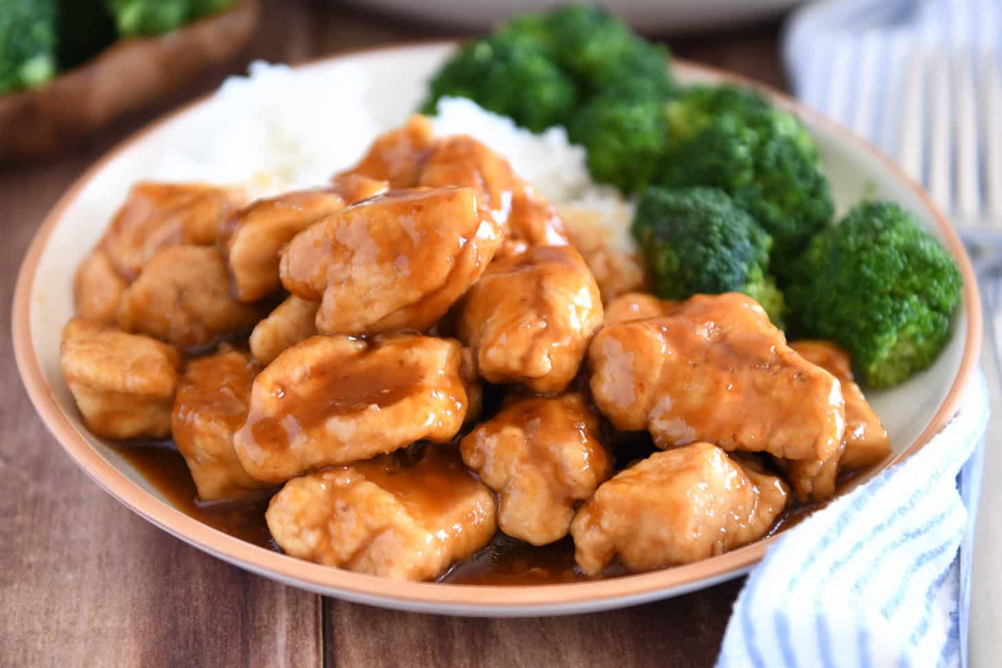 Skillet Bourbon Chicken
