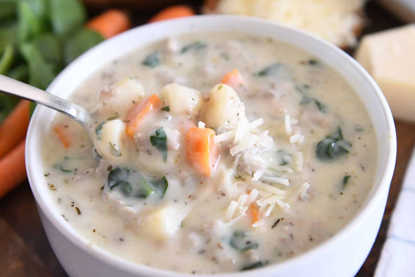 Sausage and Gnocchi Soup