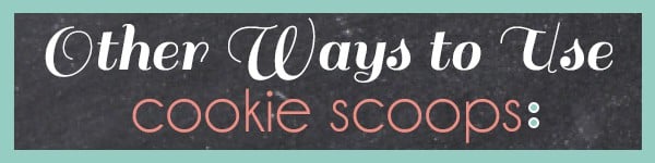 50 Uses for Cookie Scoops