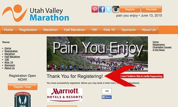 Utah Valley Marathon Race and Discount