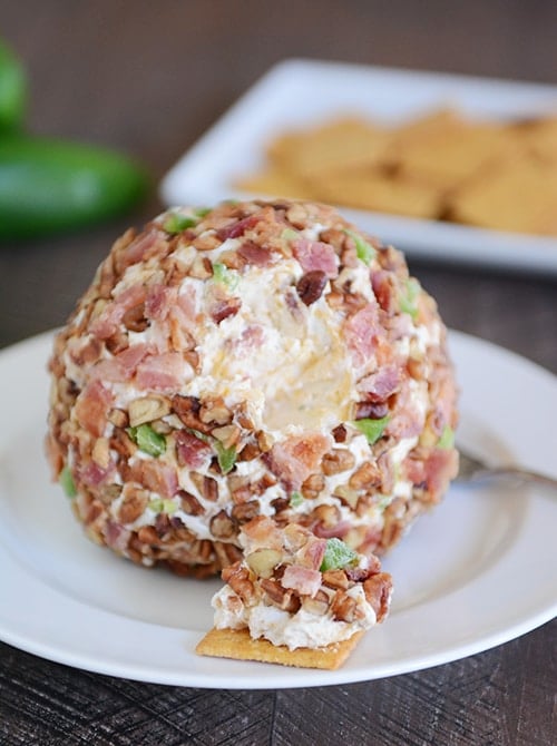 bacon jalapeno popper cheeseball