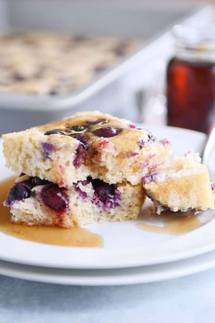 Fluffy Baked Pancakes Recipe Mel's Kitchen Cafe