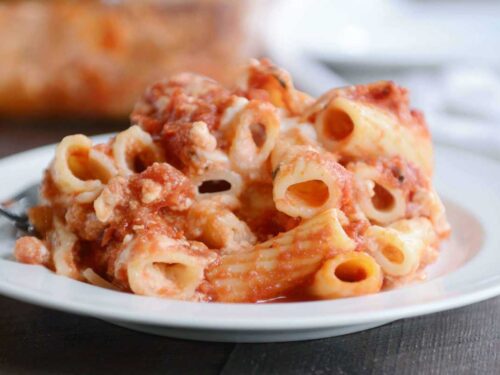 Classic Baked Ziti | Mel's Kitchen Cafe