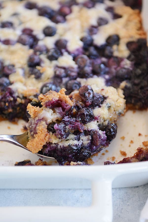 Blueberry Dump Cake Recipe | Mel's Kitchen Cafe