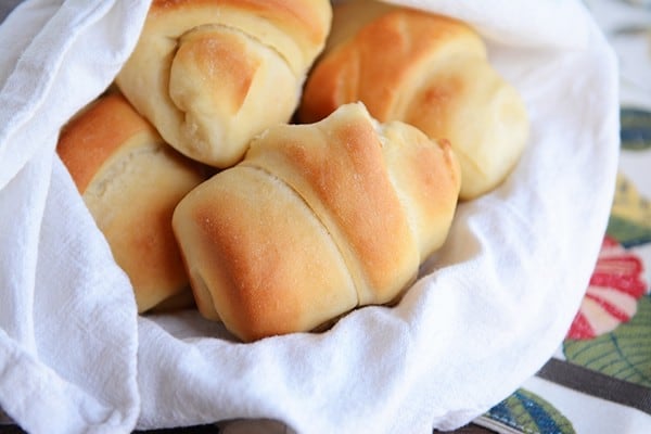 Overnight Crescent Dinner Rolls - Simply So Good