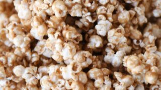 Soft and Chewy Caramel Popcorn