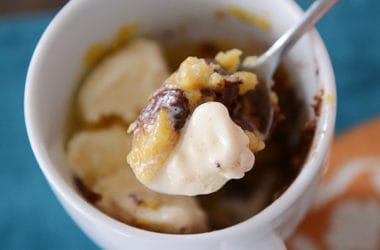 60-Second Chocolate Chip Mug Cookie